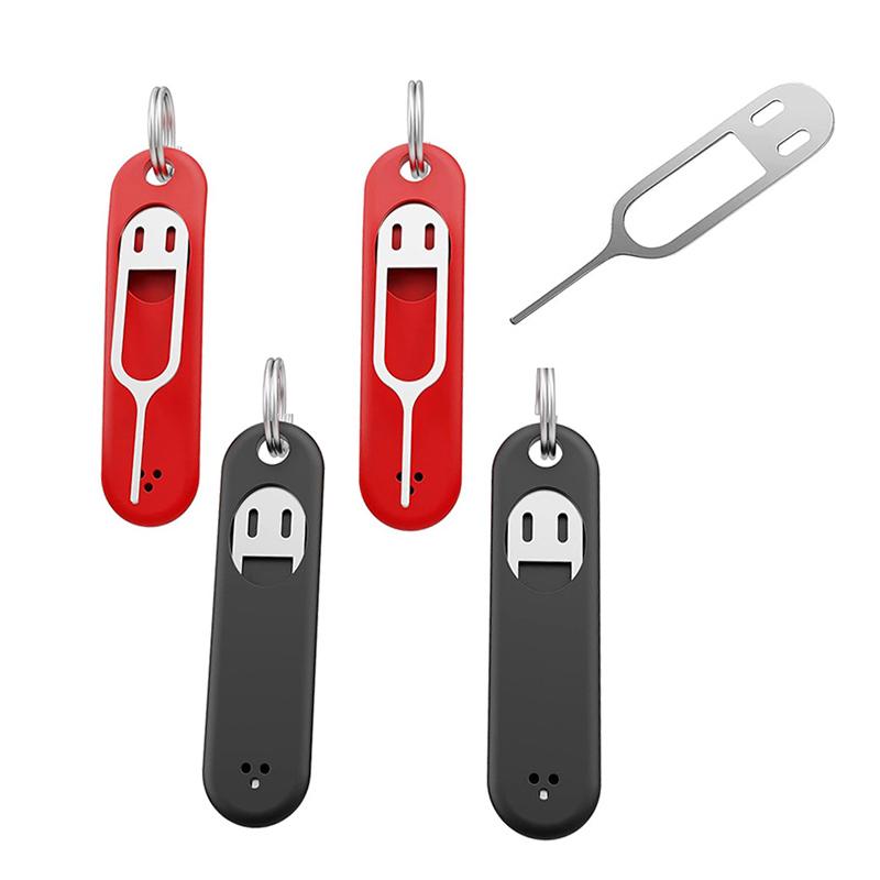 1 шт., штифт для удаления SIM-карты со съемным брелоком, подходит для всех iPhone, Samsung и других смартфонов