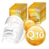3W Clinic Q10 Коэнзим Маска-лист с высокой адгезией Холод-Тепло 10 Листов Q10 (10834431)