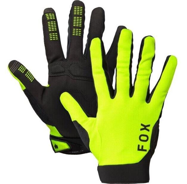Велосипедные перчатки Fox Ranger Gel (желтые)