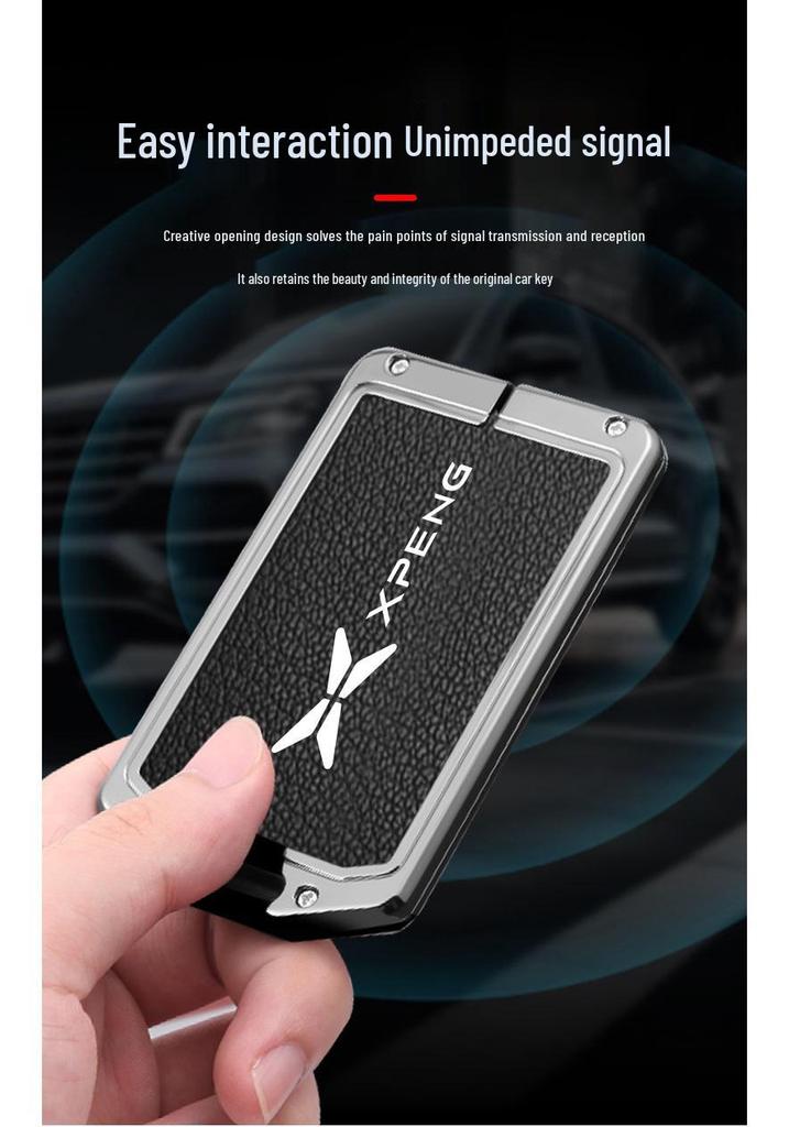 Металлический чехол-карточка для ключа XPeng P7/P5/G3/G3i для моделей 2021 года