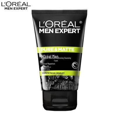 L'Oréal Men Expert Угольный очищающий гель для жирной кожи