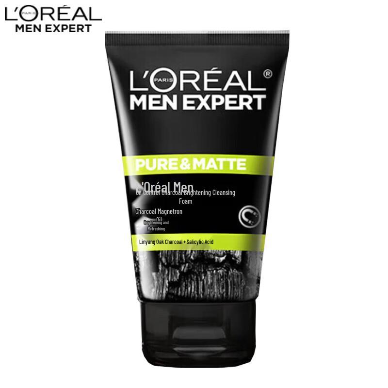 L'Oréal Men Expert Угольный очищающий гель для жирной кожи