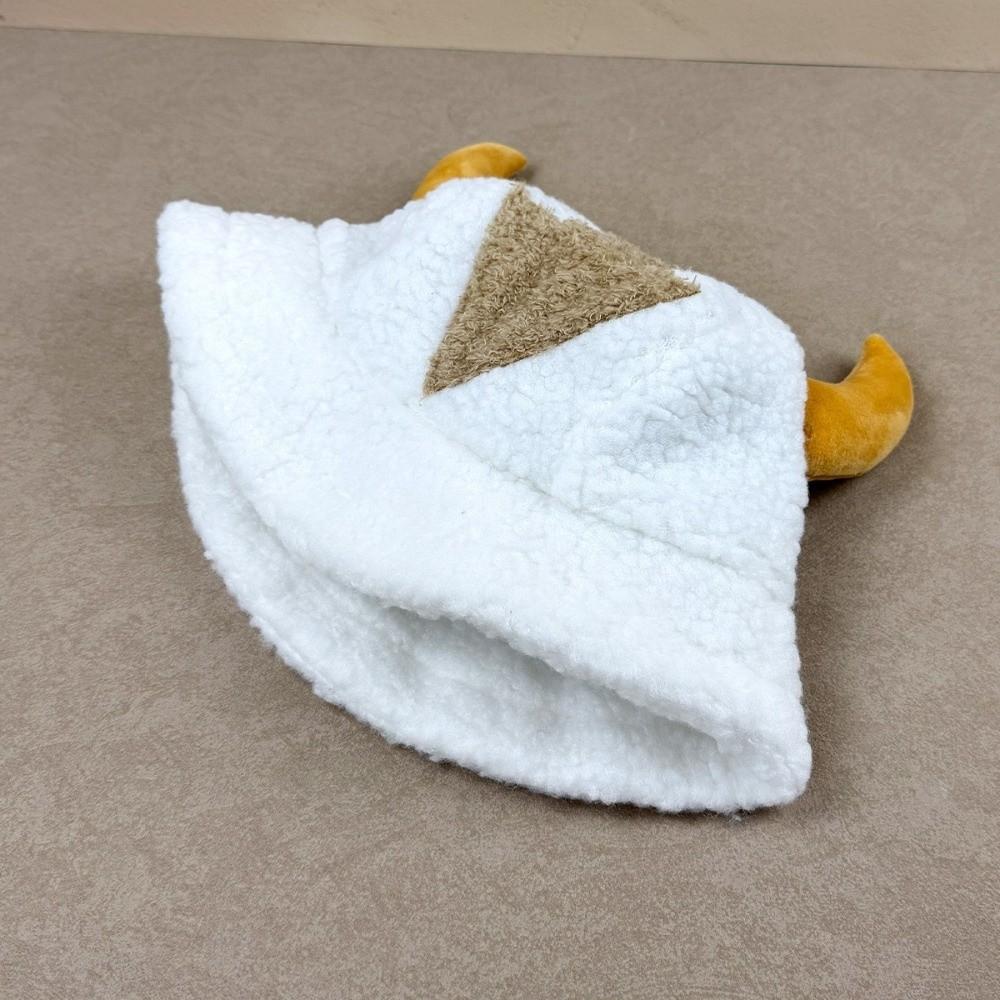 Windproof Fisherman Hat Thickened Plush Winter Warm Hat Warm Bucket Hat Winter