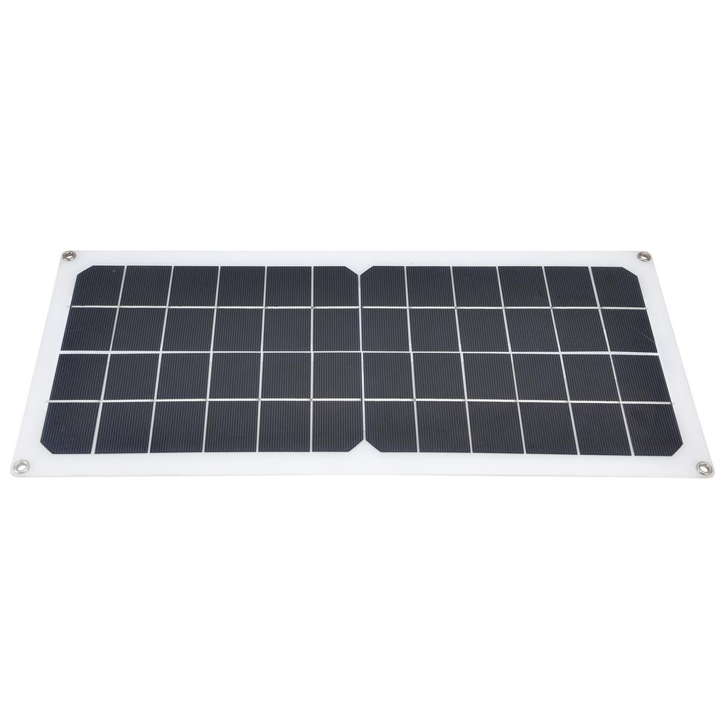 10W Solar Panel Charger Kit with 60A Controller Dual USB Female Ports for RVs Boats Planes