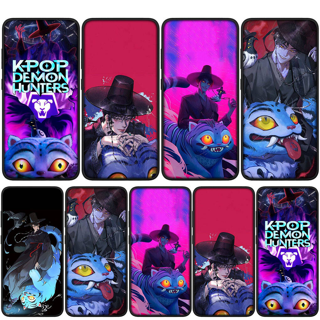 for Motorola Moto Edge 70 60 50 G54 G86 Samsung Galaxy S25 iPhone 17 16 15 Xiaomi Redmi Note 14 13 Pro Max Phone Case KPop Demons Tiger Hunters Jinu