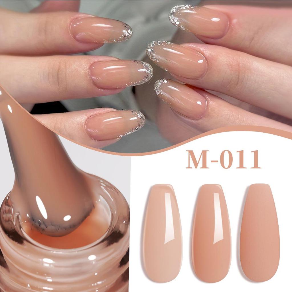 2025 Хуаньхуань Натуральный гель-лак для ногтей - Нюдовые и Нефритовые тона