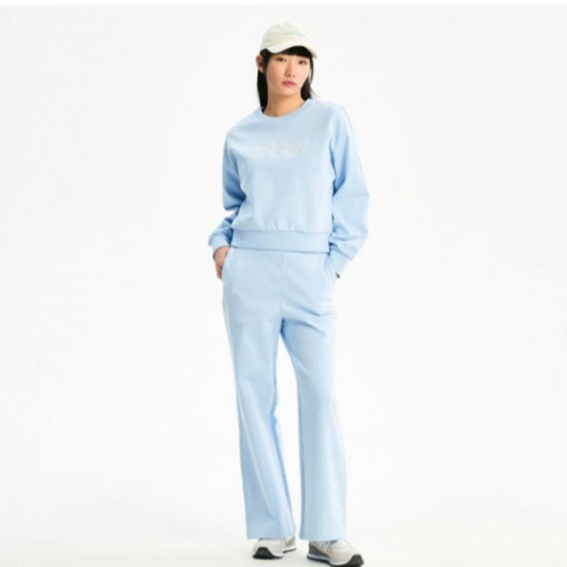 New Balance W Semi Crop Round sWeatshirt nbnce1W222 51 Long Sleeve Tee