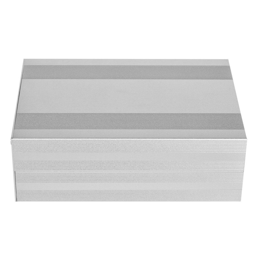  Aluminum Alloy Electronic Project Printed Circuit Board 68x145x200mm Silver White 