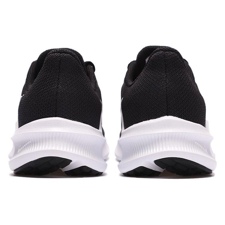 Nike Downshifter 11 Черно-белые женские кроссовки темно-дымчато-серые CW3413-006