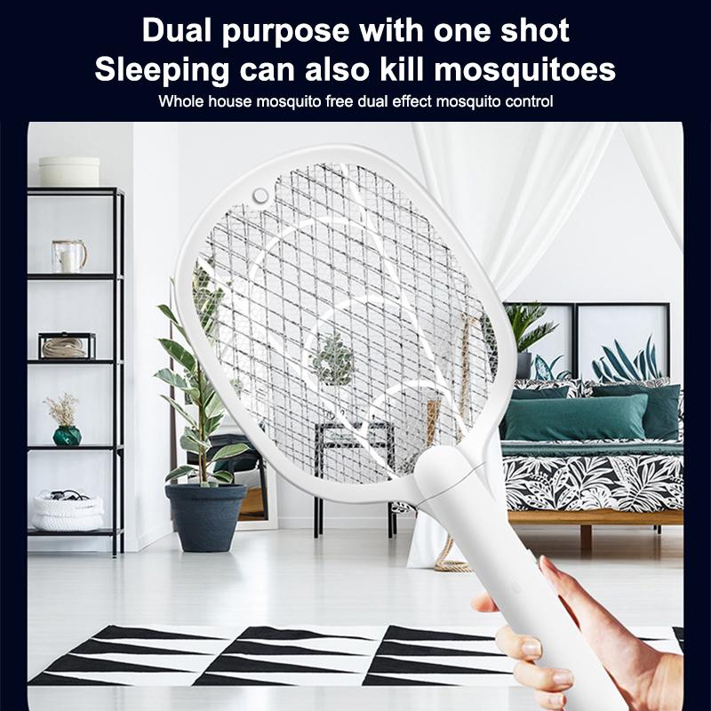 Electric Mosquito Swatter Mosquito Zapper Lamp with Stand Household Mosquito Killer Lamp for Indoor