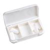 3 Compartments Portable Medicine Case Plastic Easy To Clean Sealed Small Vitamin Box for Pocket Purse