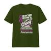 Being Strong Is The Only Choice Fibromyalgia Awareness T Shirt vintage Washed Unisex streetwear Stylish Breathable Comfortable