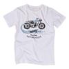 Maria Riding Summer Luxury Brand Cotton Men's and Women's T-shirt Motorcycle Short Sleeve