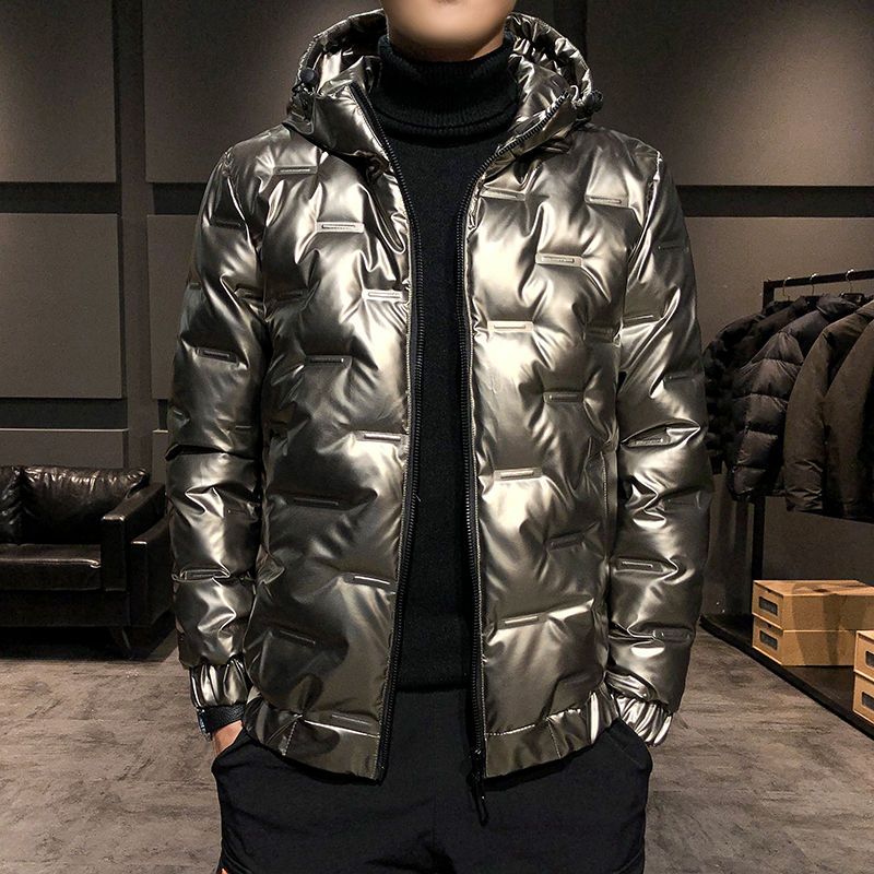 Down Jacket Winter Short Coat Trend Handsome Business Tuhao Men's Clothing