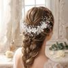 Golden Flower Rhinestone Hairband for Wedding Bridal Accessory