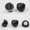 Car Interior Mini Quartz Watch Clock Hygrometer Thermometer Dashboard Ornament