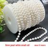 Регулируемая цепочка из жемчужных нитей 6-14 мм для свадебного декора своими руками