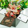 3D Pop Up Happy Birthday Greeting Card Gift Greeting Cards For Birthday With Envelope Blessing Postcard Party Gifts