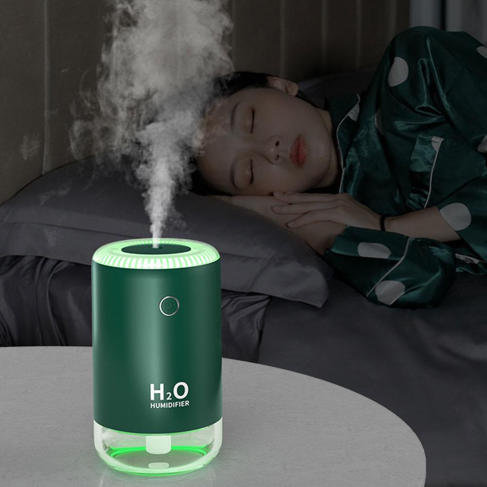 Ultrasonic Colorful Humidifier Marquee Night Light Glacier Humidifier USB Charging Car Diffuser Essential Oil Car Air Purifier