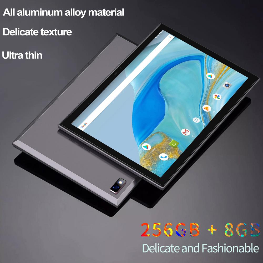 Планшет BDF P30 10,1 дюйма, 8 ГБ + 256 ГБ, Android12, планшетный ПК, компьютер