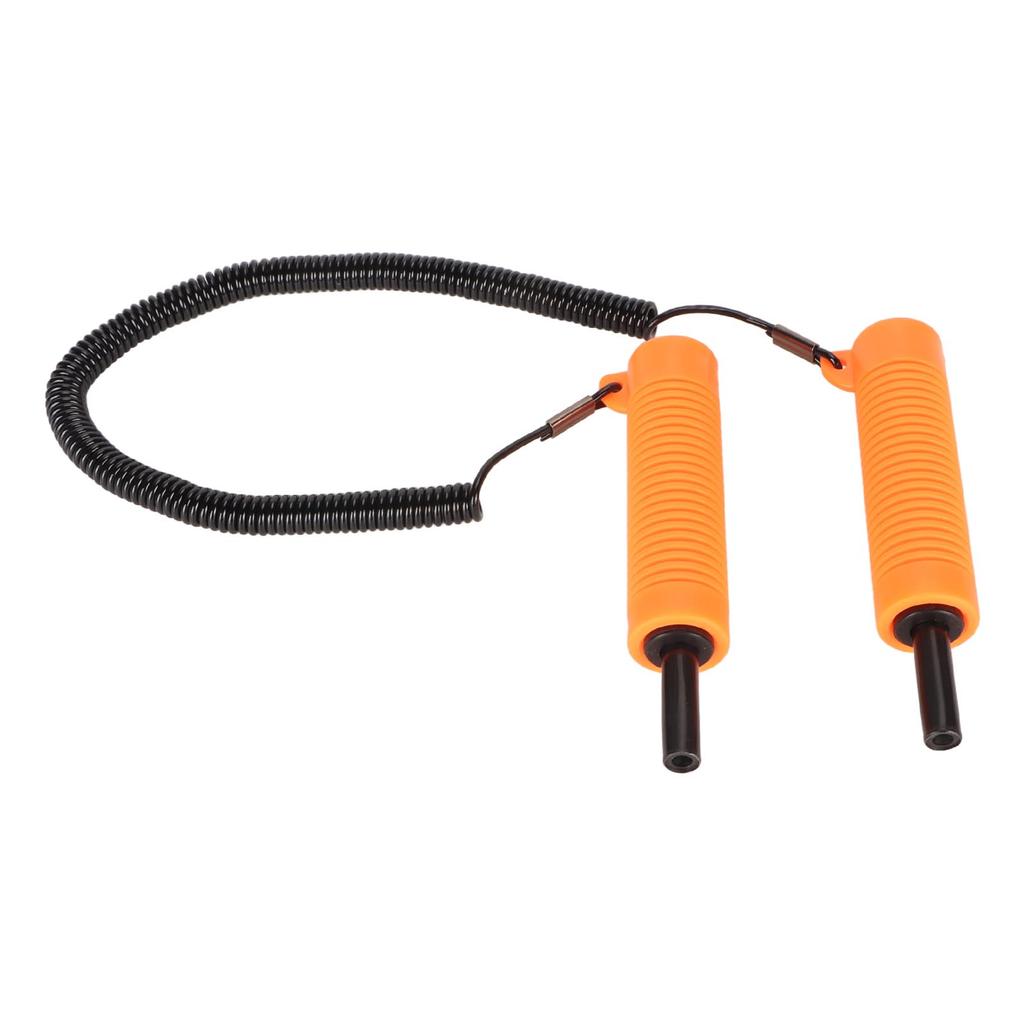 Набор выдвижных ледорубов Удобная рукоятка Острый наконечник Ледорубы со свистком для рыбалки, катания на коньках, экстренных ситуаций Оранжевый