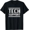 Tech Support Men Clothing Tee Shirt Homme Y2k Mens TShirt  New In Top & Tees Short Sleeve Round Neck Pullover T-Shirt 50221