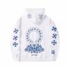 810 CHROME HEARTS Осень-Зима 2026 Новая Классическая Толстовка с Капюшоном Большого Размера с Логотипом, Подходит для Ношения Парами