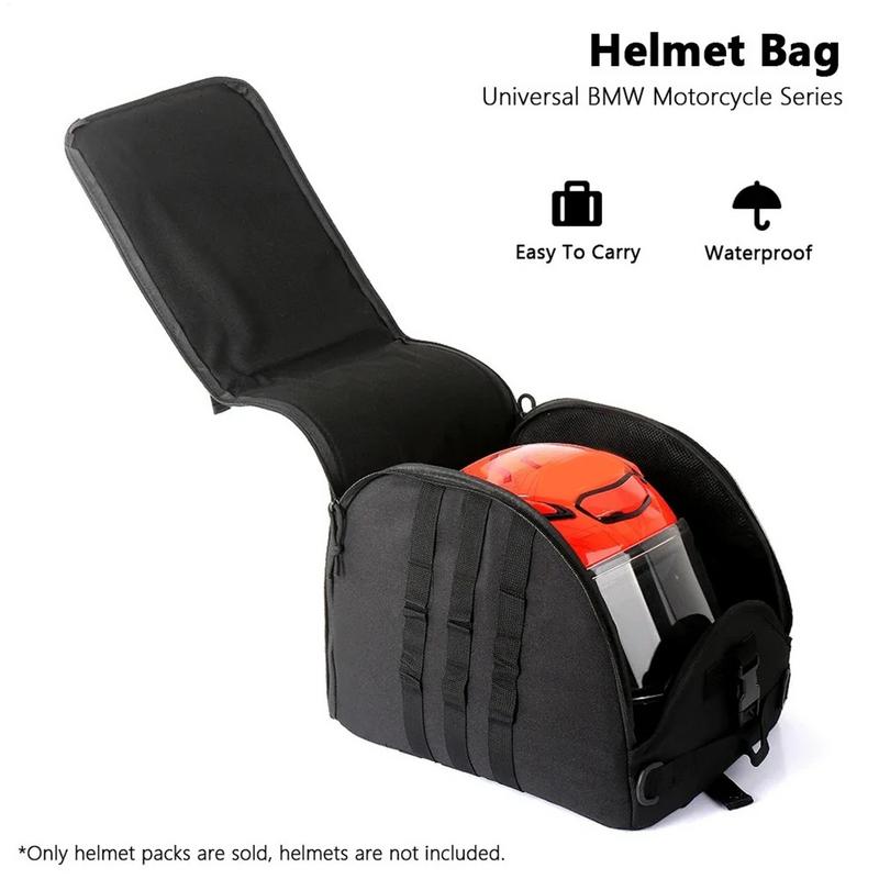Защитная сумка для шлема мотоцикла, большая велосипедная защитная шапка для хранения с молниями, защитный чехол для мотоцикла, хранение снаряжения для