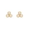 Authorized Dealer Olivia Burton Classic Pearl Cluster Gold Stud Earrings Obj24100068 [OLIVIA BURTON] Women's