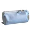 Solid Color Pen Bag Large Capacity Stationery Bag High Quality Pen Pouch  Gift