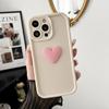 S 24 23 22 21 20 Cute 3D Love Heart Matte Case On Samsung Galaxy S24 S23 S22 S21 S20 FE Plus Ultra 5g Women Silicone Back Cover