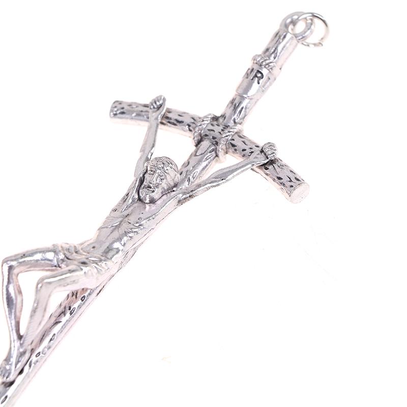 Церковные реликвии Иисуса на подставке Крест Распятие на стене Античная домашняя часовня Декор