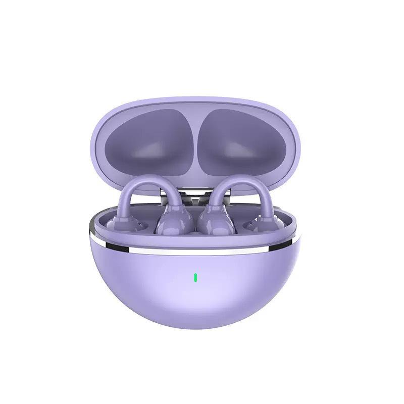 Premium GTS26 Wireless Ear-Clip Bluetooth Earphones for Huawei & Sony with High-Fidelity Noise Canceling