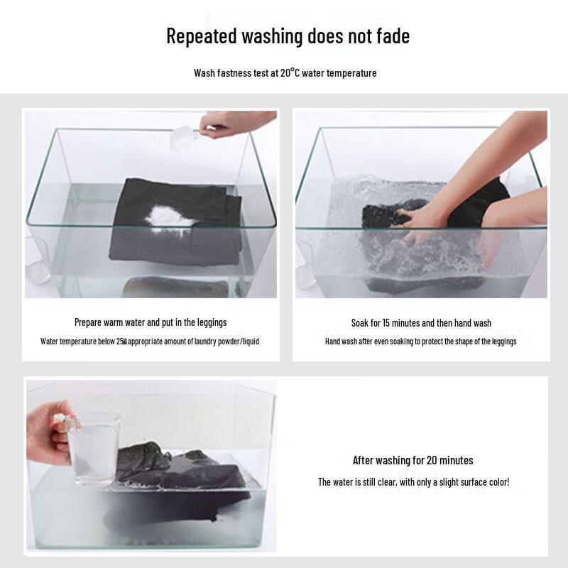 LANGSHA Женские леггинсы с высокой талией, черные, волшебные, для похудения