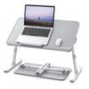 SAIJI Folding Bed Laptop Lap Mini Low Laptop PC Chabudai Surface Enhanced Stability PC Adjustable Height and For For Single 40kg Load Capacity Table,
