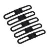 5Pcs set Multipurpose Bike Cycling Bicycle Silicone Fixed Strap Bandage Flashlight Mount Holder