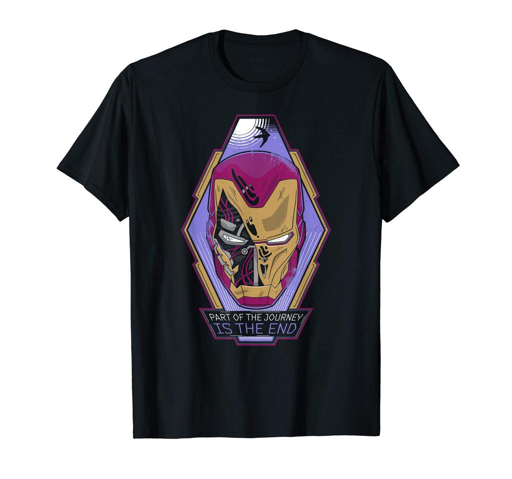 Marvel Avengers Endgame Iron Man Tony Stark Journey T-Shirt