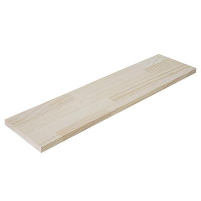 Heian Shindo Kogyo LABRICO настенная полка неокрашенное дерево ширина 60 x глубина 15 x толщина сосновая ламинированная деревянная полка полка, зерно, 1,5 см, WSU-79