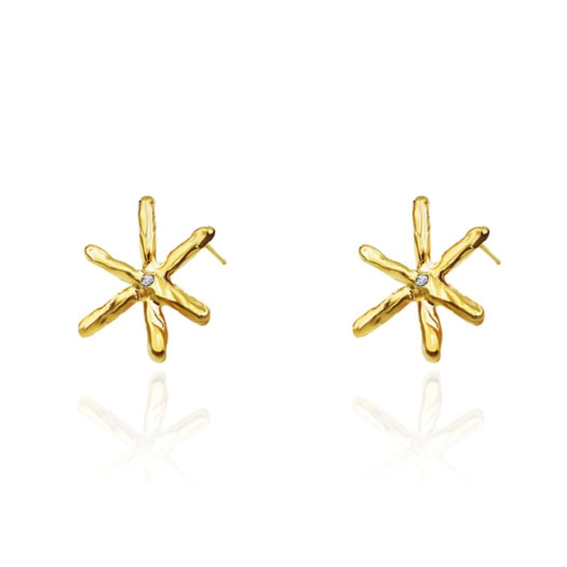 POPPI The classical star earrings no.1