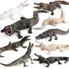 Simulation Crocodiles Wild Animal PVC Figurine Model Craft Educational Kids Toy