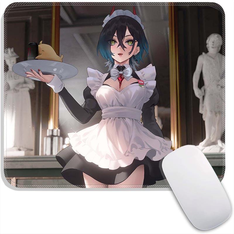Стандартная игровая поверхность для мыши Аниме Azur Lane Ульрих Эльзас Азума Маленькая игровая поверхность для мыши Дорожная подкладка для мыши Плимут Нескользящие офисные коврики для мыши