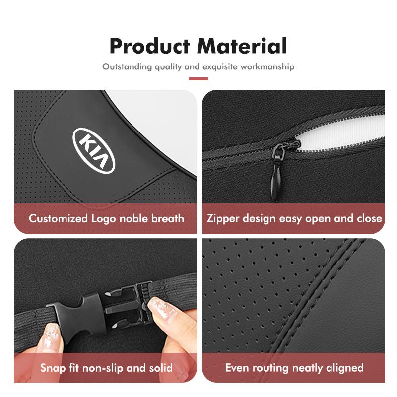 AAOI1 For KIA Car Neck Pillow Seat Head Support Pillows Lumbar Cushion Headrest Rio K5 K2 Sportage Ceed Sorento Picanto Stinger Soul