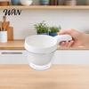 Water Drainage Sink Basket Kitchen Drain Basket, Corner Food Scrap Collector, Waste Durable Easy-Clean Utility for Fruits Vegetables Trap