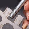 Portable Screw Thread Pitch Gauge Ruler for Accurate Measurement of Bolts and Nuts Convenient for Home and Industrial Use