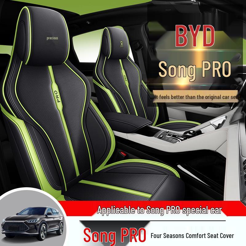 CKX Sports Leather Car Seat Cushion for BYD Song PRO - All-Season Cover.