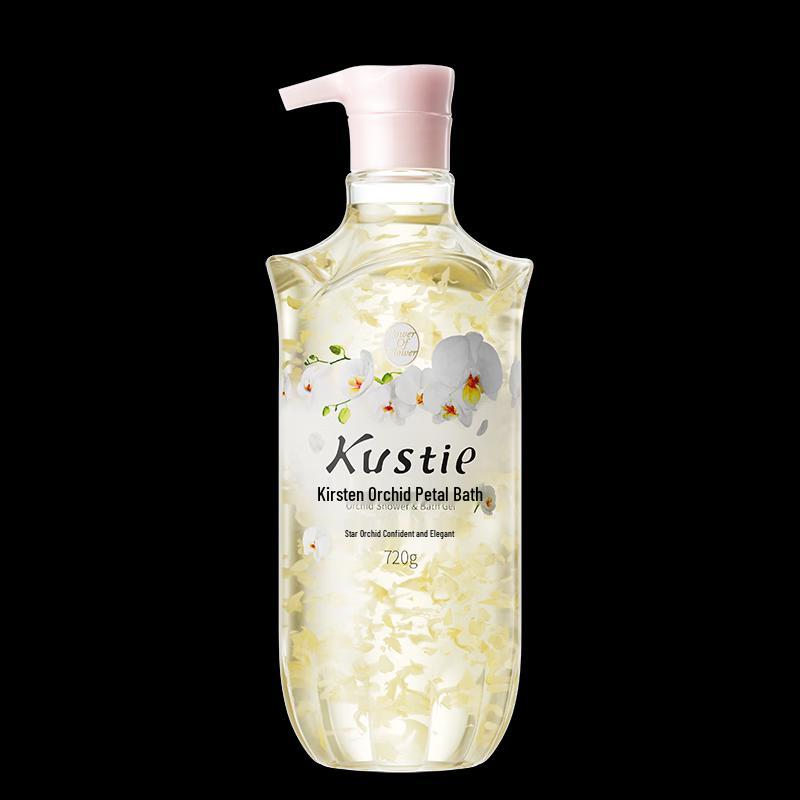 Kustie Flower Petal Shower Gel (Jasmine & Orchid, 2-Pack)