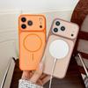 Новый чехол для iPhone 2026 года для 16 15 14 Pro Max, Роскошный матовый магнитный чехол с защитой объектива камеры, Защита от царапин, Чехол для телефона с поддержкой беспроводной зарядки