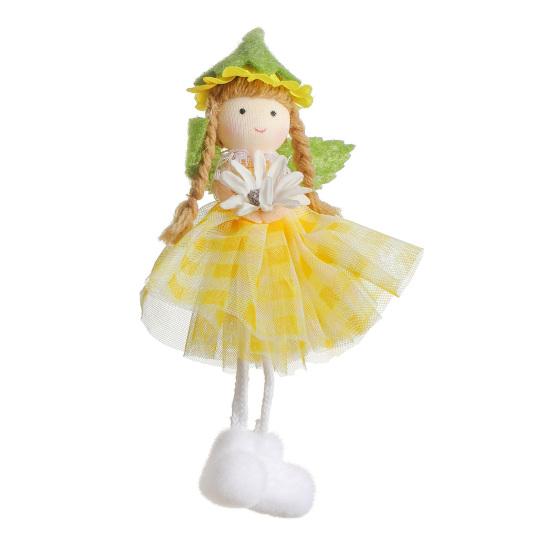 Весенняя Фея Девочка Украшение Цветок Ангел Подвеска Мечтательная Сказка