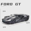 Масштаб 1/36 Ford GT, литая под давлением модель автомобиля, игрушечный автомобиль с откатным механизмом и открытыми дверями для детей, коллекция подарков для мальчиков и девочек