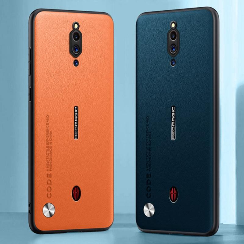 Роскошный чехол из искусственной кожи для Nubia Red Magic 5G 5S, матовая задняя крышка, силиконовый чехол с полной защитой для телефона RedMagic 5G 5S Coque